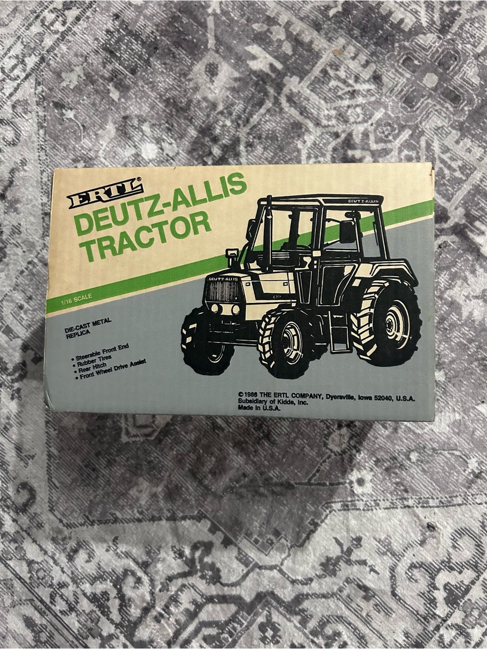 Deutz-Allis Tractor Die-Cast Toy - Green